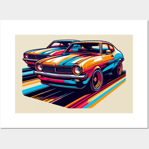 Chevy Vega Wall Art by Vehicles-Art